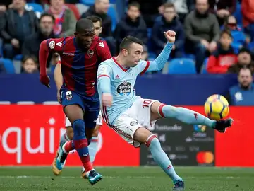 Jefferson Lerma y Iago Aspas Jefferson Lerma y Iago Aspas