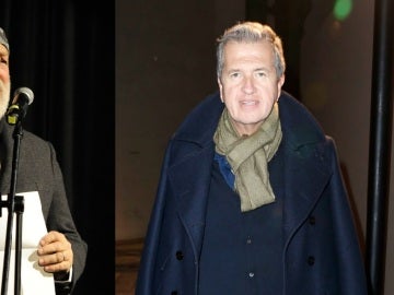 Los fotógrafos Mario Testino y Bruce Weber Los fotógrafos Mario Testino y Bruce Weber