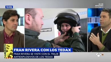 Fran Rivera se mete en la piel de los Tedax