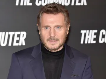 Liam Neeson presentando 'The Commuter' Liam Neeson presentando 'The Commuter'