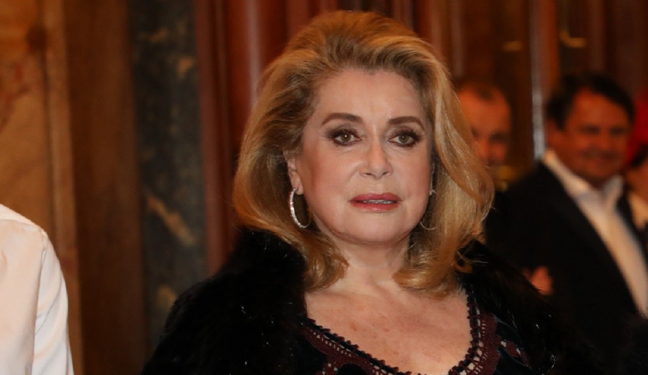 La actriz francesa Catherine Deneuve La actriz francesa Catherine Deneuve