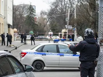 Imagen de un policía ruso Imagen de un policía ruso