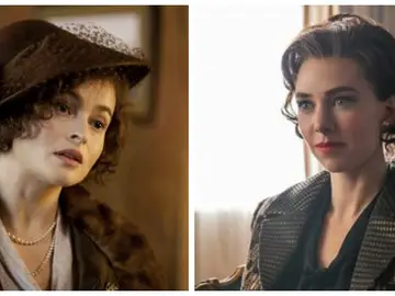 Helena Bonham Carter y Vanessa Kirby, las dos princesas Margarita de 'The Crown' Helena Bonham Carter y Vanessa Kirby, las dos princesas Margarita de 'The Crown'