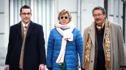 La senadora del PP y exalcaldesa de Cartagena Pilar Barreiro, acompañada de sus abogados La senadora del PP y exalcaldesa de Cartagena Pilar Barreiro, acompañada de sus abogados