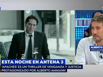Alberto Ammann, sobre 'Apaches': "Yo creo que Miguel ha honrado a su padre" Alberto Ammann, sobre 'Apaches': "Yo creo que Miguel ha honrado a su padre"