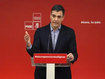 El líder del PSOE, Pedro Sánchez El líder del PSOE, Pedro Sánchez