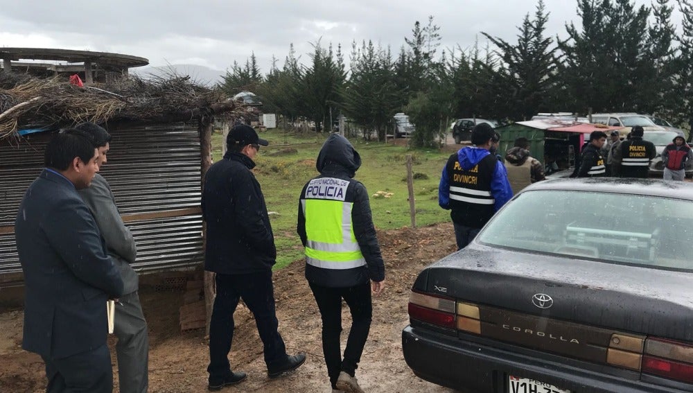 Agentes de la Policía Nacional en Perú