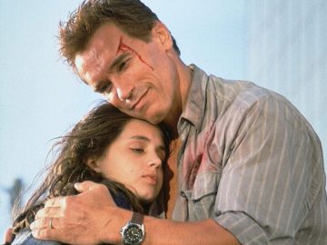 Arnold Schwarzenegger y Eliza Dushku en 'Mentiras arriesgadas'