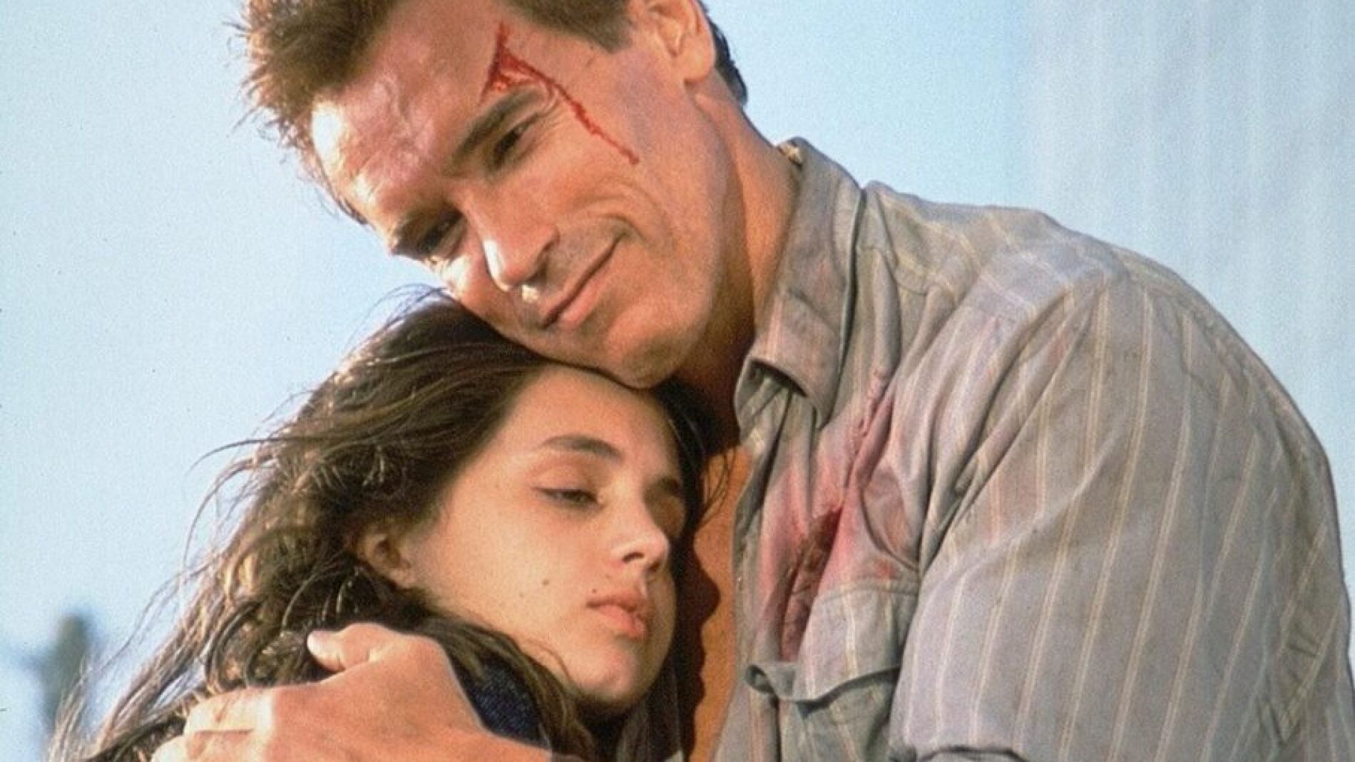 Arnold Schwarzenegger y Eliza Dushku en 'Mentiras arriesgadas'