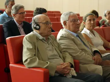 Félix Millet junto a Jordi Montull y Gemma Montull Félix Millet junto a Jordi Montull y Gemma Montull
