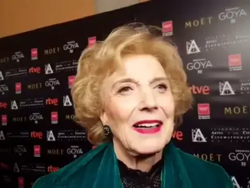Marisa Paredes es galardonada con el Goya de Honor 2018 Marisa Paredes es galardonada con el Goya de Honor 2018