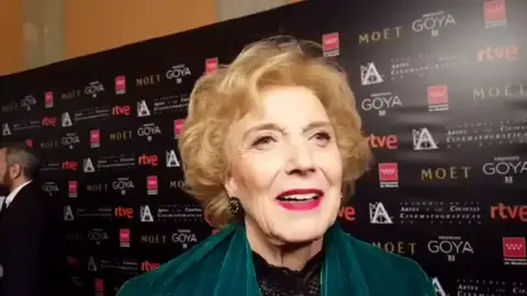 Marisa Paredes es galardonada con el Goya de Honor 2018 Marisa Paredes es galardonada con el Goya de Honor 2018