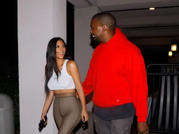 Kim Kardashian y Kanye West Kim Kardashian y Kanye West