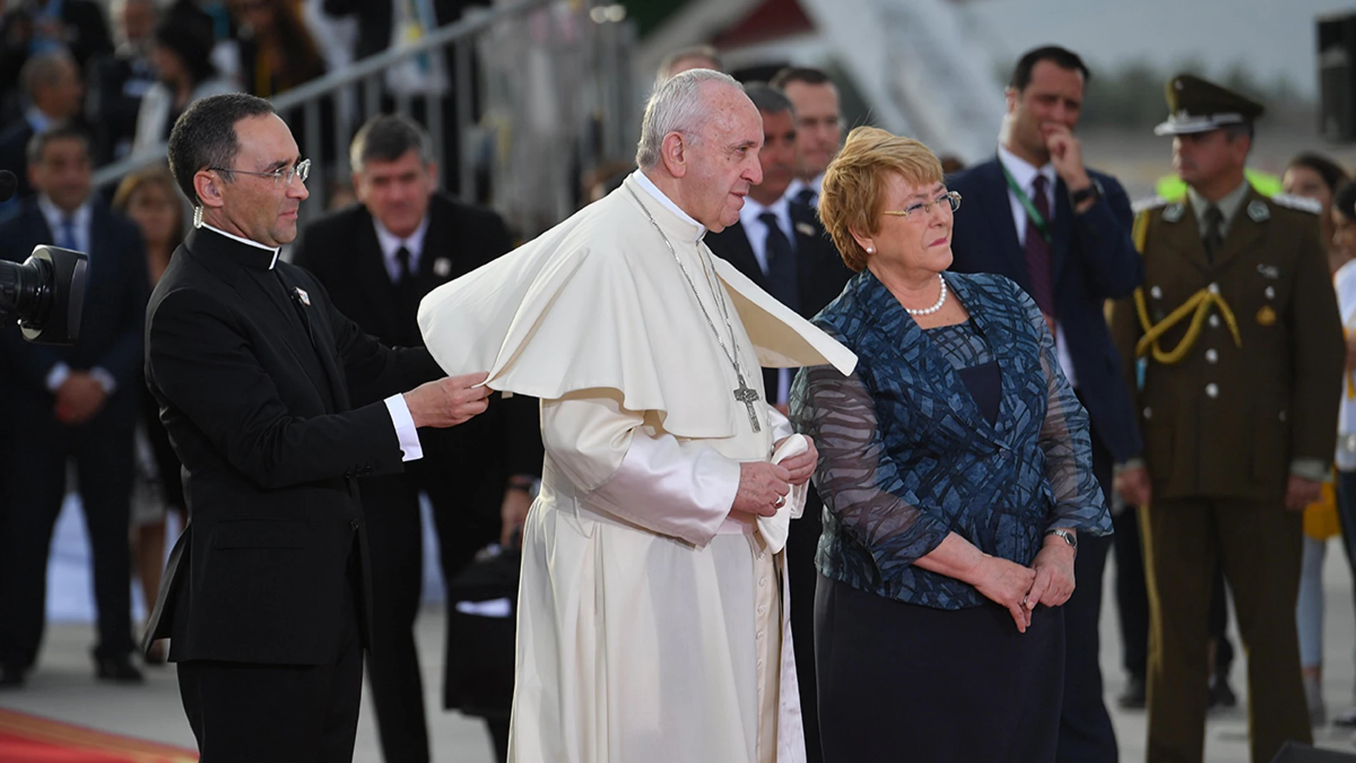 El Papa Francisco y la presidenta Bachelet El Papa Francisco y la presidenta Bachelet