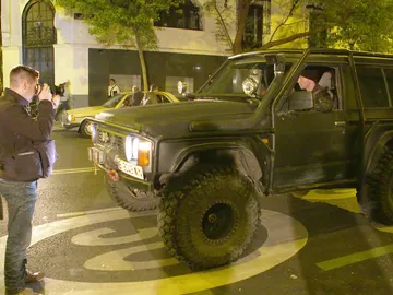 Así se grabó el robo y alunizaje en la joyería de Pastor de 'Apaches' Así se grabó el robo y alunizaje en la joyería de Pastor de 'Apaches'