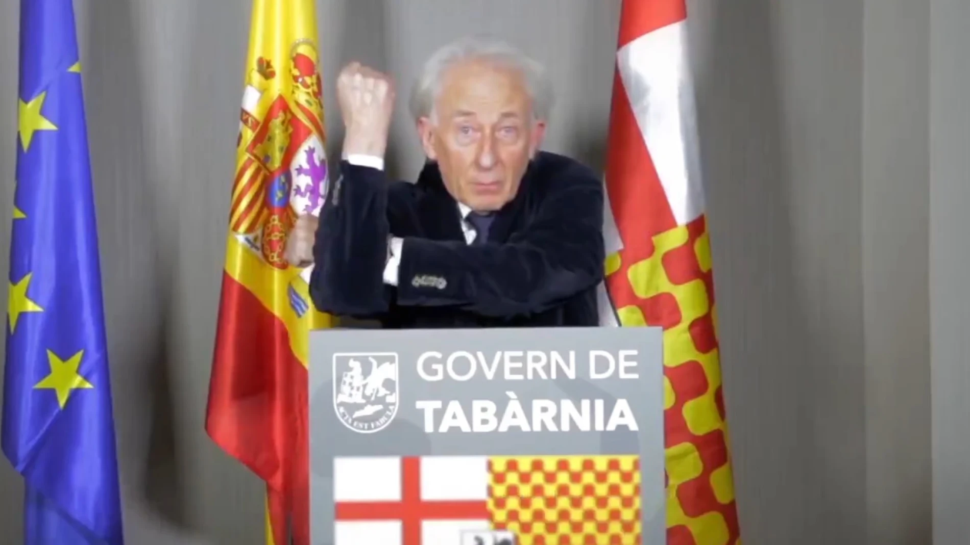 Albert Boadella, presidente ficticio de Tabarnia Albert Boadella, presidente ficticio de Tabarnia