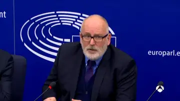 El vicepresidente primero de la Comisión Europea, Frans Timmermans El vicepresidente primero de la Comisión Europea, Frans Timmermans
