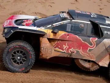 Carlos Sainz, durante el Dakar Carlos Sainz, durante el Dakar