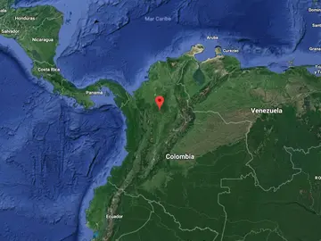 Zona donde ha tenido lugar el accidente Zona donde ha tenido lugar el accidente