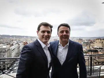 Albert Rivera y Matteo Renzi Albert Rivera y Matteo Renzi