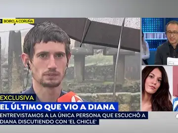 El único testigo del rapto de Diana Quer habla sobre la conversación que escuchó El único testigo del rapto de Diana Quer habla sobre la conversación que escuchó