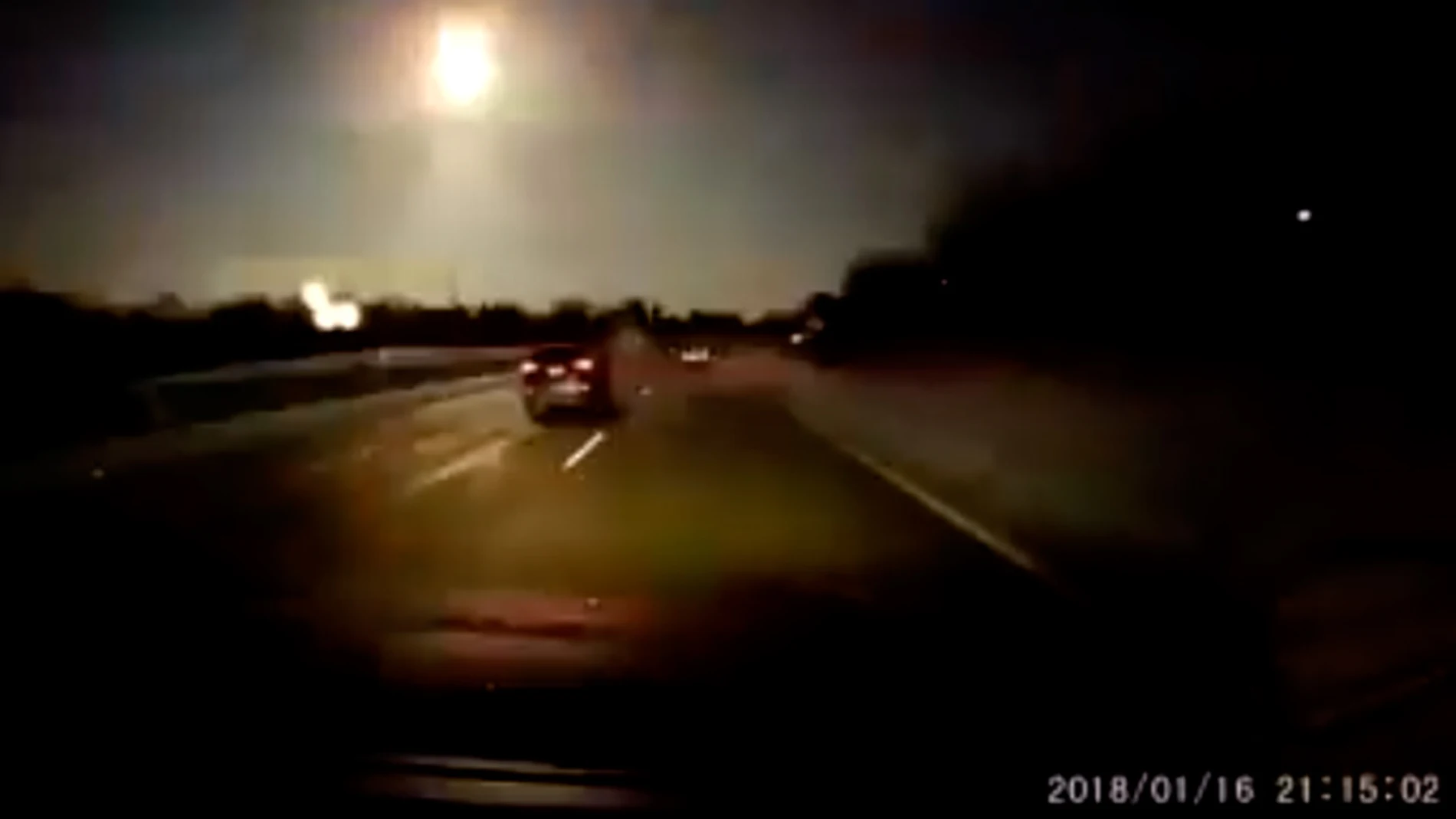 Un meteorito ilumina el cielo de Detroit Un meteorito ilumina el cielo de Detroit
