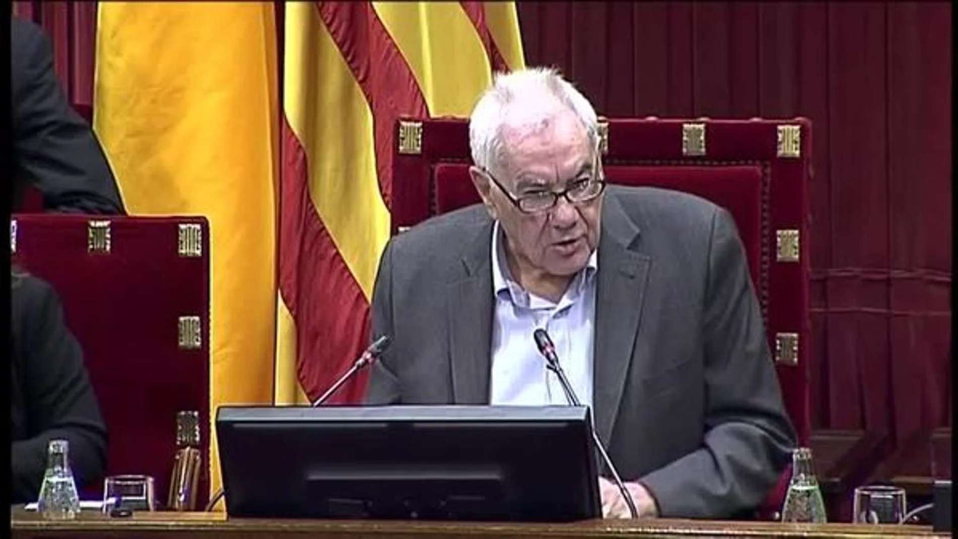 Ernest Maragall, presidente de la Mesa de Edad Ernest Maragall, presidente de la Mesa de Edad