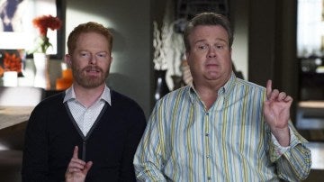 Jesse Tyler Fergurson y Eric Stonestreet en 'Modern Family'