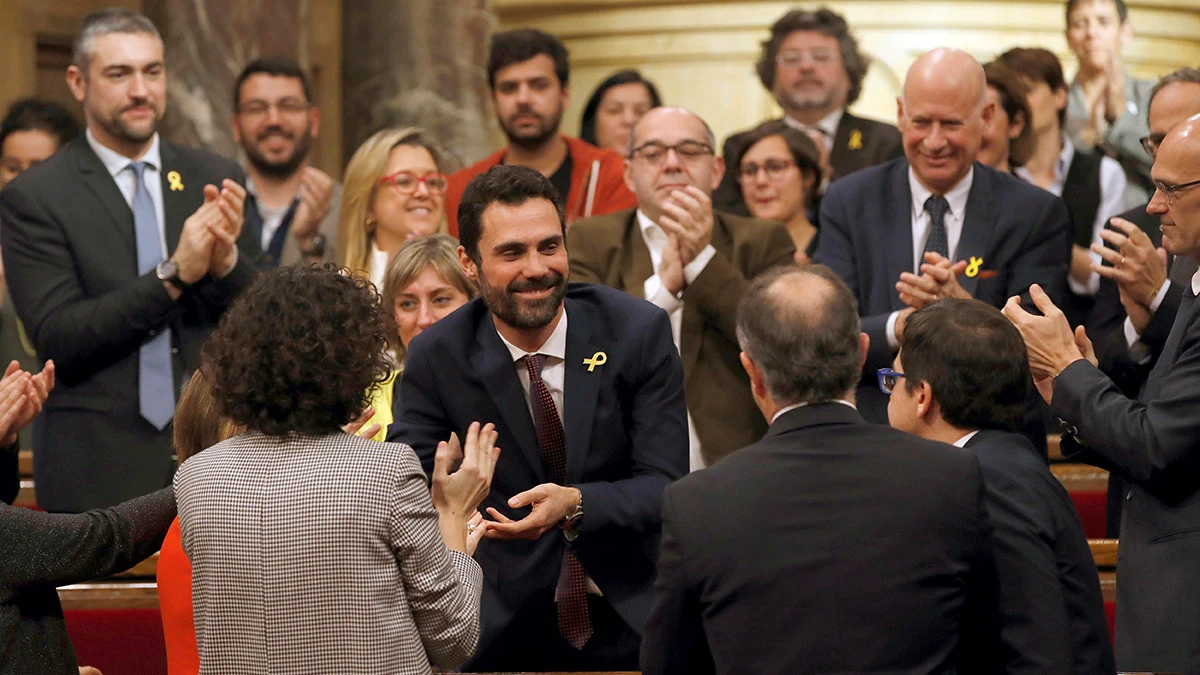Roger Torrent, nuevo presidente del Parlament