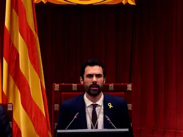Roger Torrent, presidente del Parlament Roger Torrent, presidente del Parlament