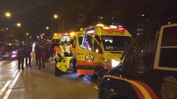 Un joven de 22 años, apuñalado en las proximidades del estadio del Atlético