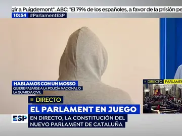 Josep, un Mosso d'Esquadra, desvela la voluntad de muchos: "El cuerpo está politizado" Josep, un Mosso d'Esquadra, desvela la voluntad de muchos: "El cuerpo está politizado"