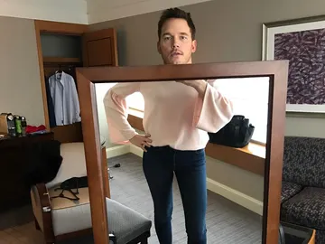 Chris Pratt en una imagen de Instagram Chris Pratt en una imagen de Instagram