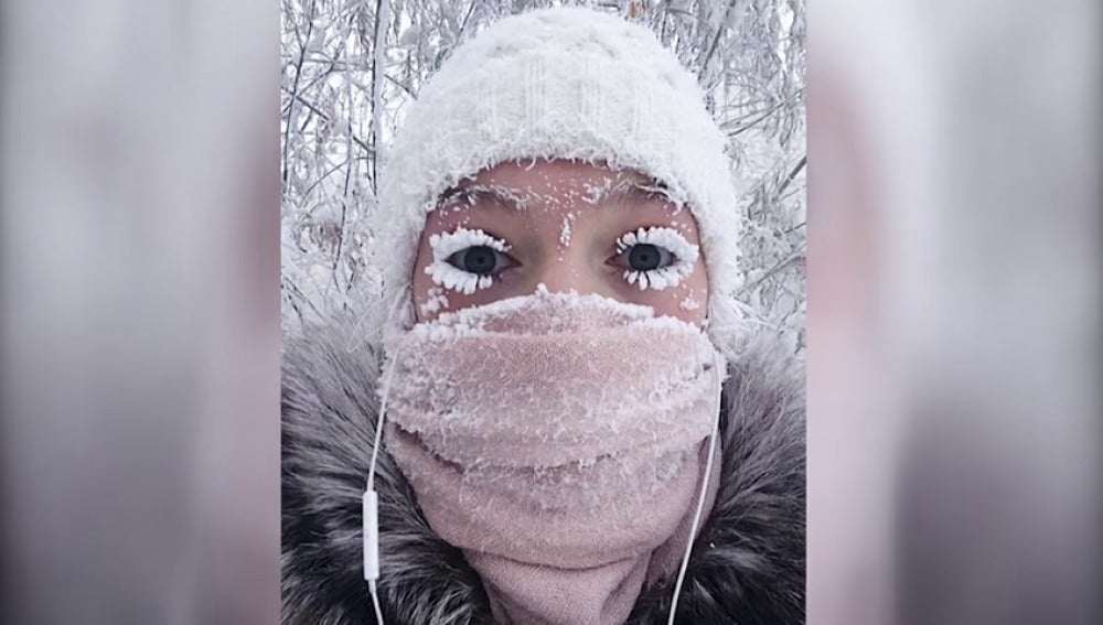 Siberia vive una ola de frío extremo con hasta 65 grados bajo cero