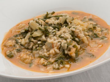 Acelgas con arroz Acelgas con arroz