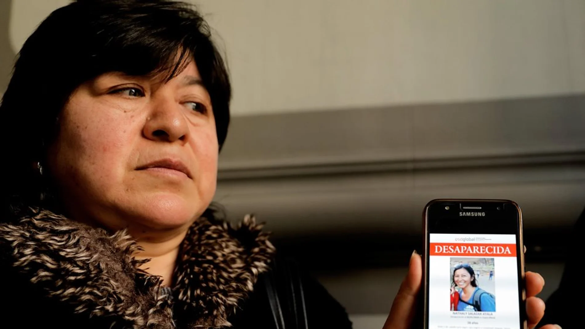 Alejandra Ayala, madre de Nathaly Salazar Alejandra Ayala, madre de Nathaly Salazar