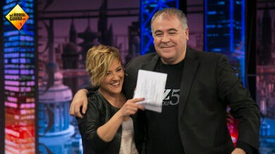 El abrazo más sentido entre Antonio García Ferreras y Cristina Pardo en 'El Hormiguero 3.0'