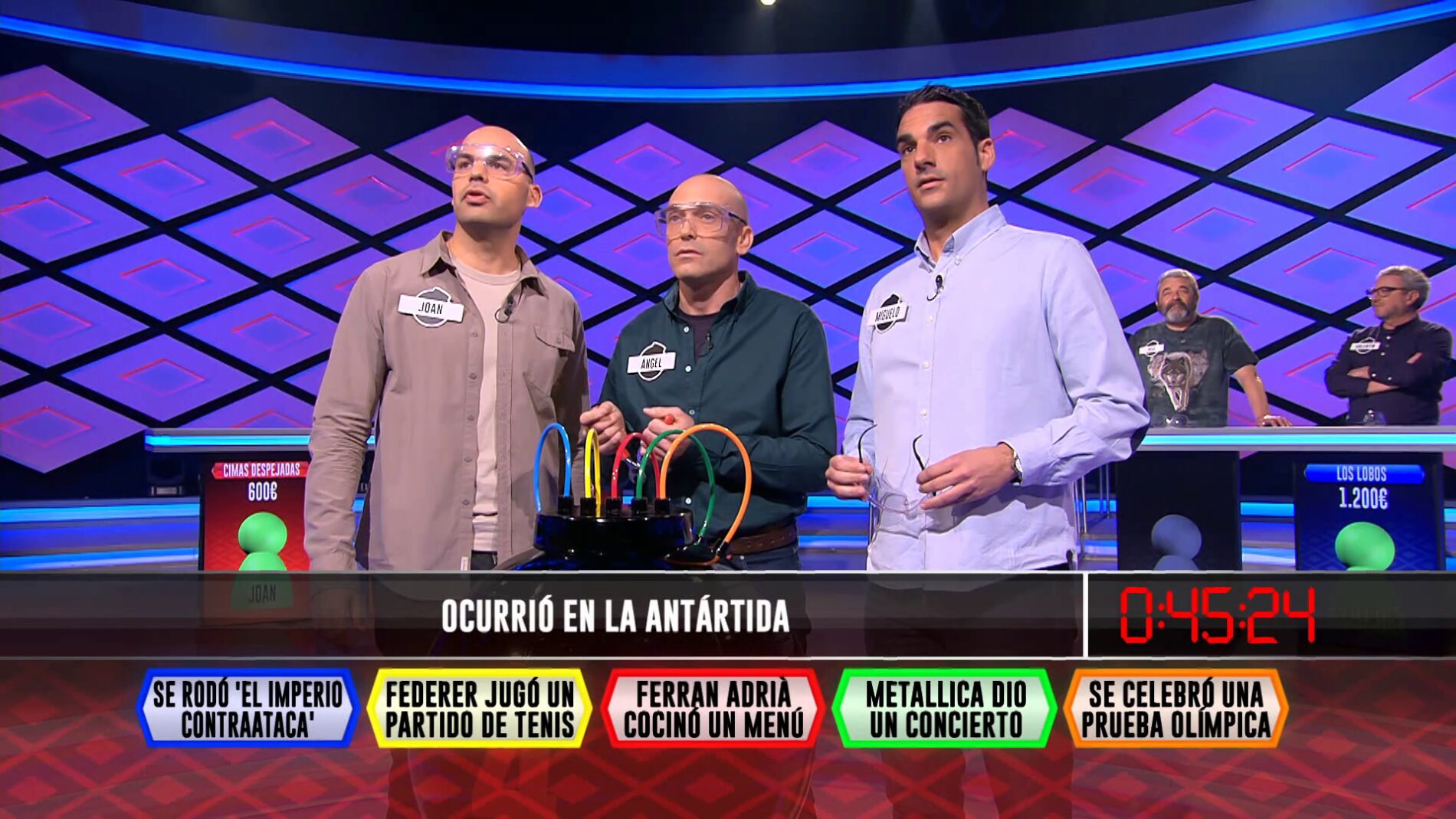 Concursantes de '&iexcl;Boom!'.