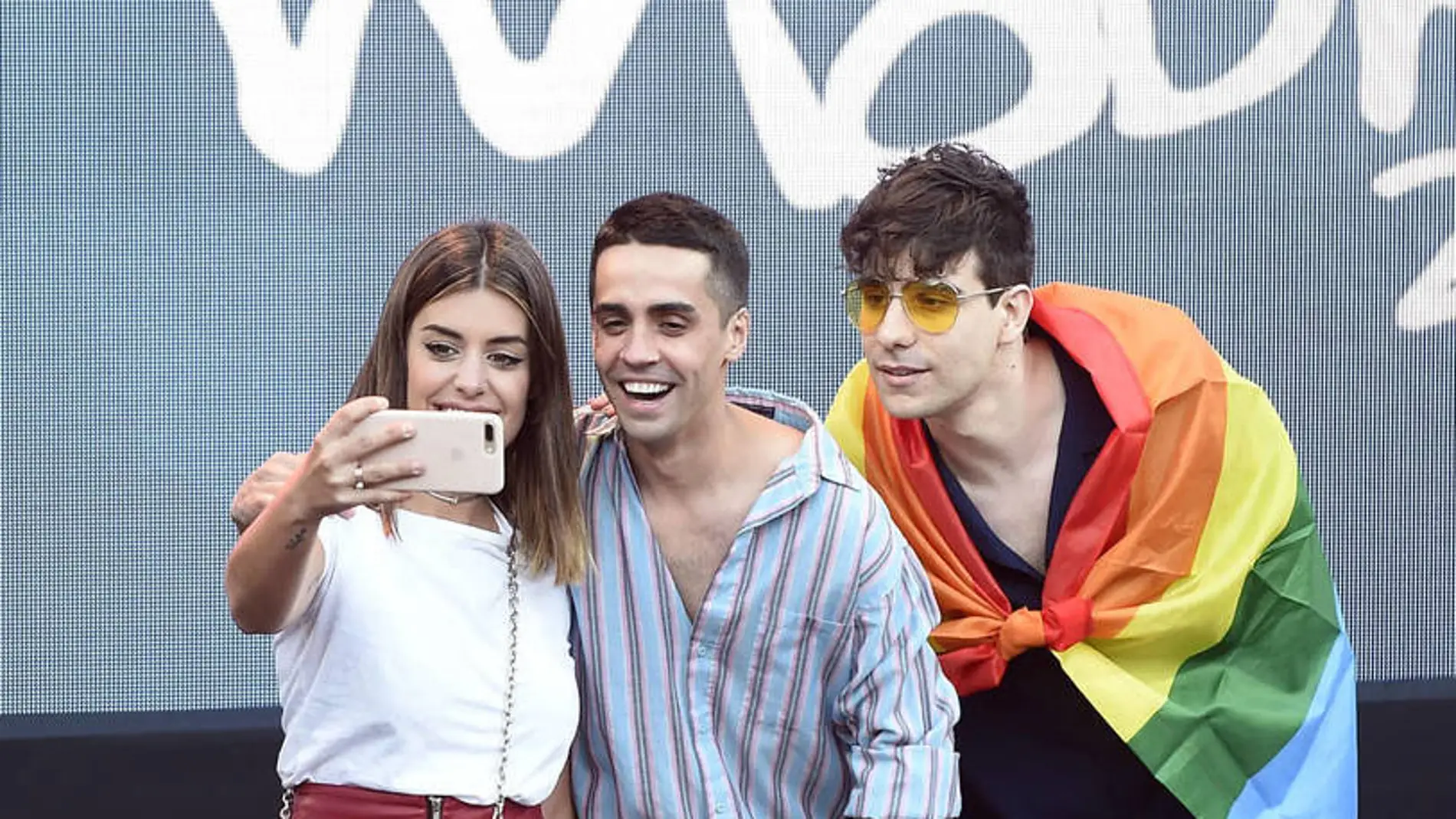 Dulceida, Javier Ambrossi y Javier Calvo