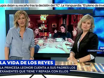 María Rey: "El Rey quiere que la princesa Leonor sea consciente de que está viviendo un momento histórico" María Rey: "El Rey quiere que la princesa Leonor sea consciente de que está viviendo un momento histórico"
