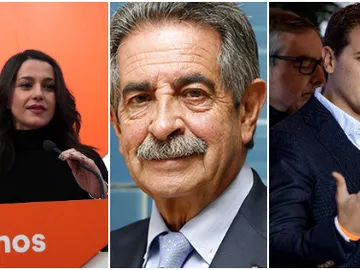 Inés Arrimadas, Miguel Ángel Revilla, Albert Rivera Inés Arrimadas, Miguel Ángel Revilla, Albert Rivera