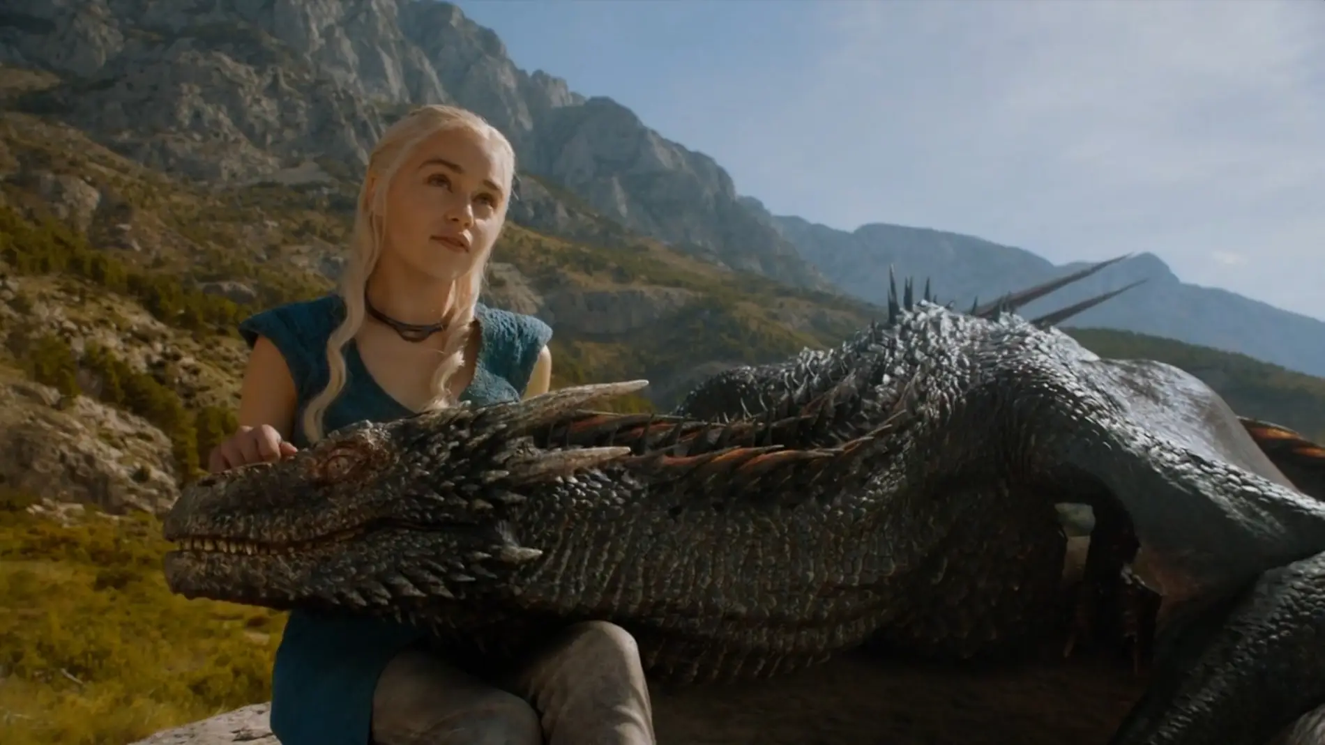 Daenerys Targaryen y sus dragones en 'Juego de Tronos'