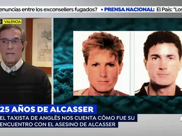 El taxista de Anglés, sobre el asesino de Alcasser: "Llevaba una caja con un revólver y pensé que me iba a matar" El taxista de Anglés, sobre el asesino de Alcasser: "Llevaba una caja con un revólver y pensé que me iba a matar"