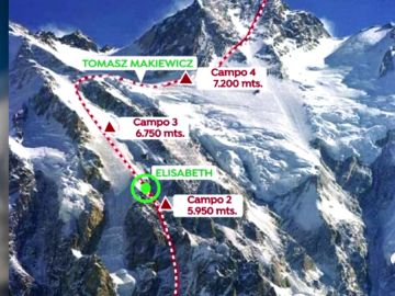 Así fue el heroico rescate en el Nanga Parbat, 'la montaña de la muerte' Así fue el heroico rescate en el Nanga Parbat, 'la montaña de la muerte'