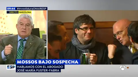 El abogado Fúster-Fabra, presuntamente espiado por los Mossos: "Soy abogado de los Mossos y lo pienso seguir haciendo" El abogado Fúster-Fabra, presuntamente espiado por los Mossos: "Soy abogado de los Mossos y lo pienso seguir haciendo"