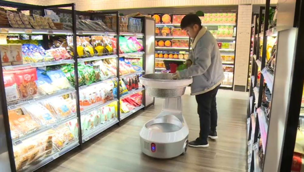 La tecnología revoluciona los supermercados clásicos en China