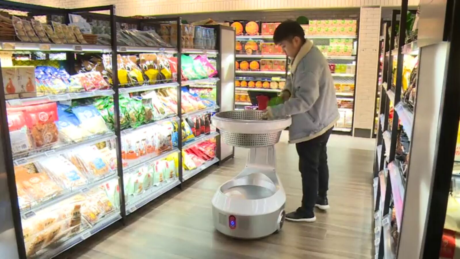 La tecnología revoluciona los supermercados clásicos en China