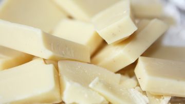 El chocolate blanco es otra cosa.