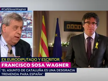 Francisco Sosa Wagner: "El asunto de Cataluña es una desgracia tremenda para España" Francisco Sosa Wagner: "El asunto de Cataluña es una desgracia tremenda para España"
