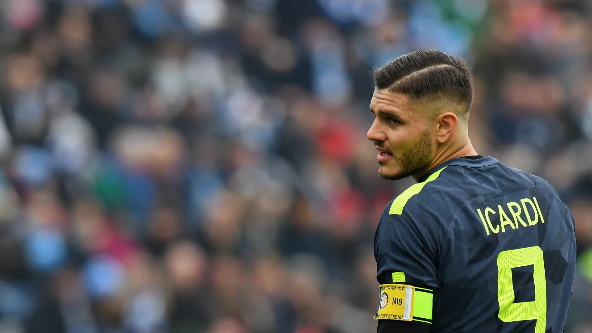 Icardi, durante un partido con el Inter Icardi, durante un partido con el Inter